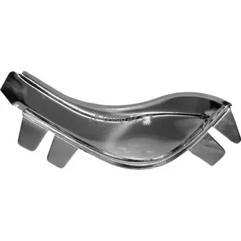 Baguette et bande protectrice, pare-chocs avant JP GROUP 8180350516
