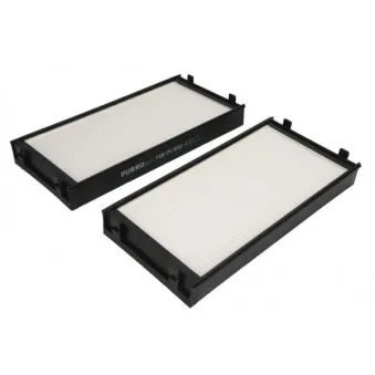 Filtre, air de l'habitacle PURRO PUR-PC3012-2