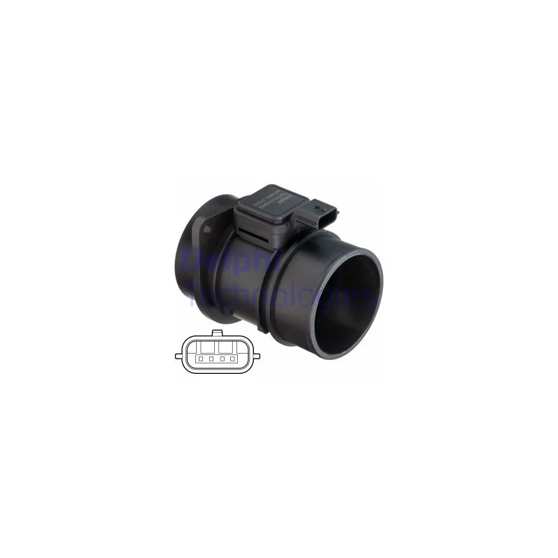 Débitmètre de masse d'air DELPHI AF10653-12B1