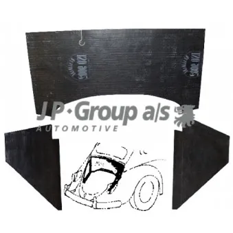 Insonorisation du compartiment moteur JP GROUP 8181300216