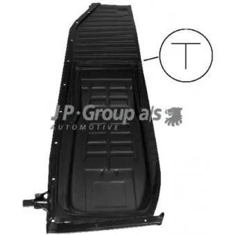 Plancher de carrosserie JP GROUP 8183100771