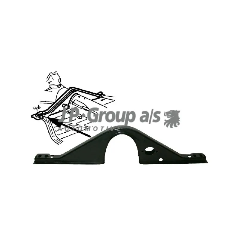 Plot de berceau/Support d'agrégats JP GROUP 8183150600