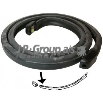 Baguette et bande protectrice, pare-chocs JP GROUP 8184400106