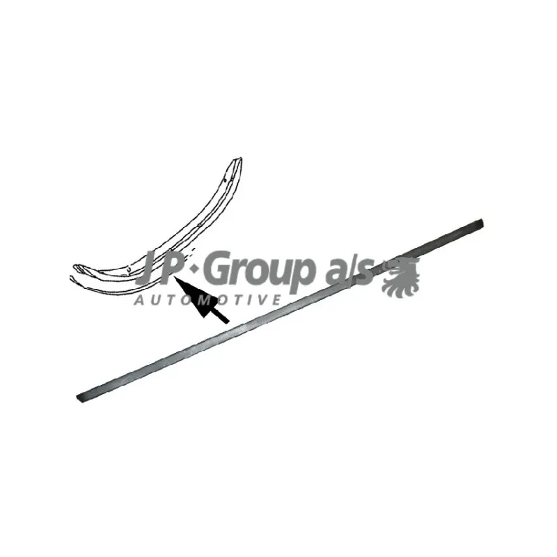 Baguette et bande protectrice, pare-chocs JP GROUP 8184400202