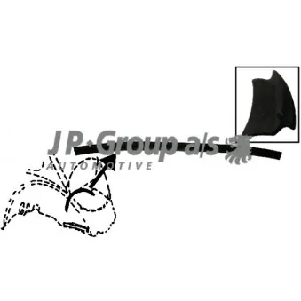 Joint, couvercle de la soute à bagages JP GROUP 8185500600