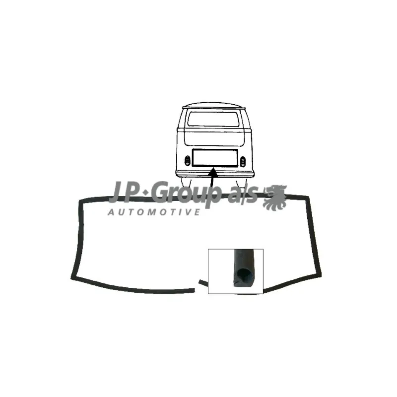 Joint, capot-moteur JP GROUP 8185501300