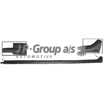 Joint d'étanchéité, vitre latérale JP GROUP 8186000880