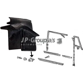 Baguette et bande protectrice, vitre de porte JP GROUP 8186002870