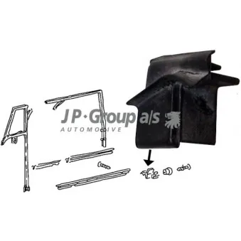Baguette et bande protectrice, vitre de porte JP GROUP 8186002880