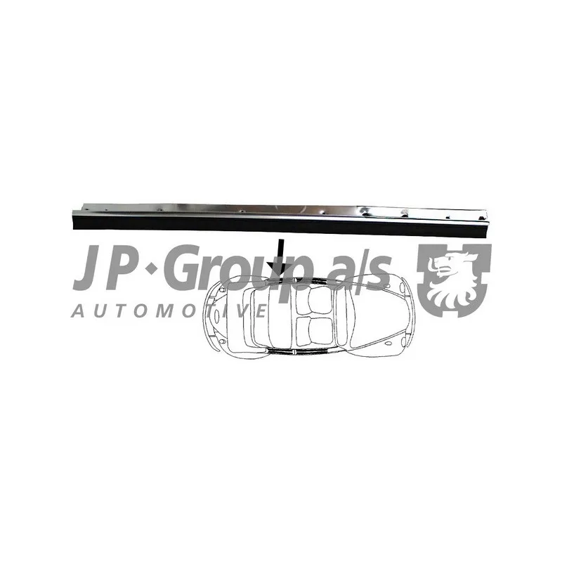Joint d'étanchéité, vitre latérale arrière droit JP GROUP 8186100980