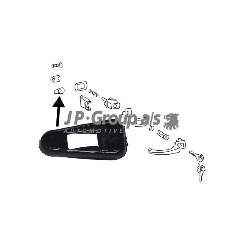 Poignée de porte JP GROUP 8187150206