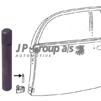 Charnière de porte JP GROUP 8187450106