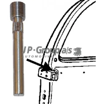 Charnière de porte JP GROUP 8187450600