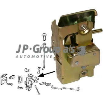 Serrure de porte JP GROUP 8187500186