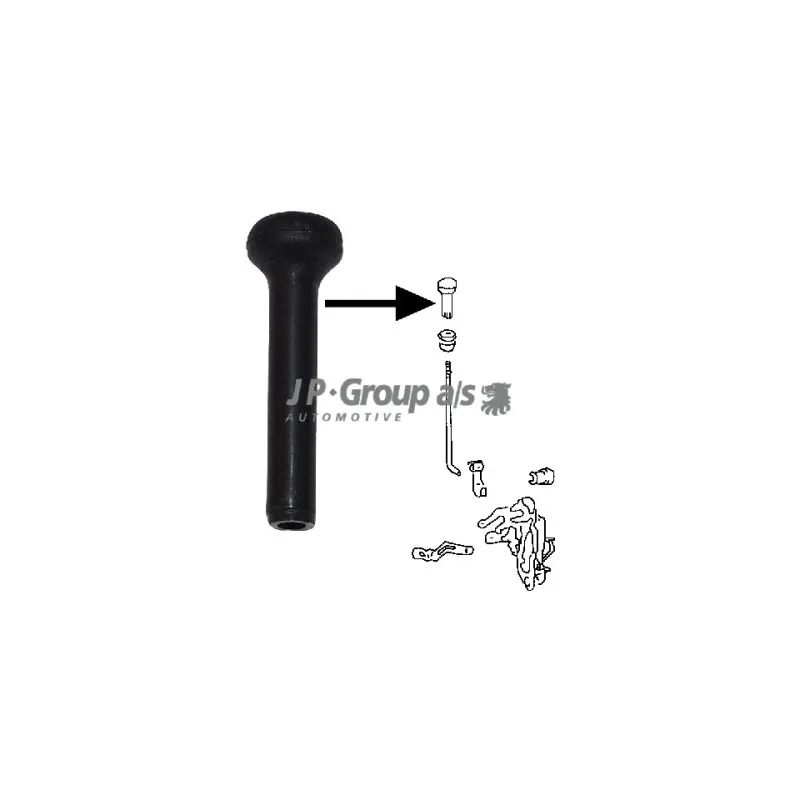 Bouton de verrouillage JP GROUP 8187550306