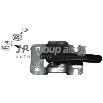 Poignet de porte, équipment intérieur JP GROUP 8187801276