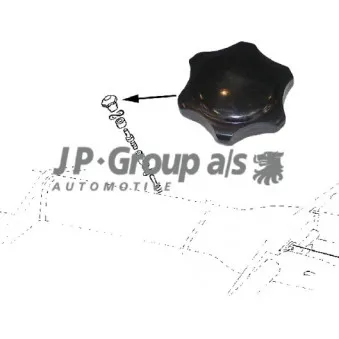Appareil de commande, chauffage/ventilation JP GROUP 8188000300
