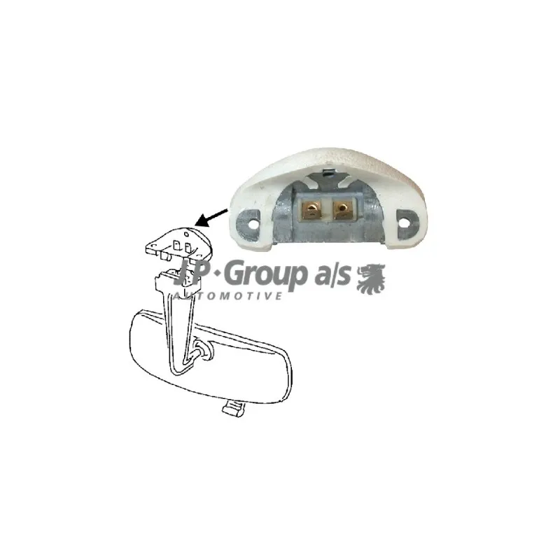 Rétroviseur intérieur JP GROUP 8189250106
