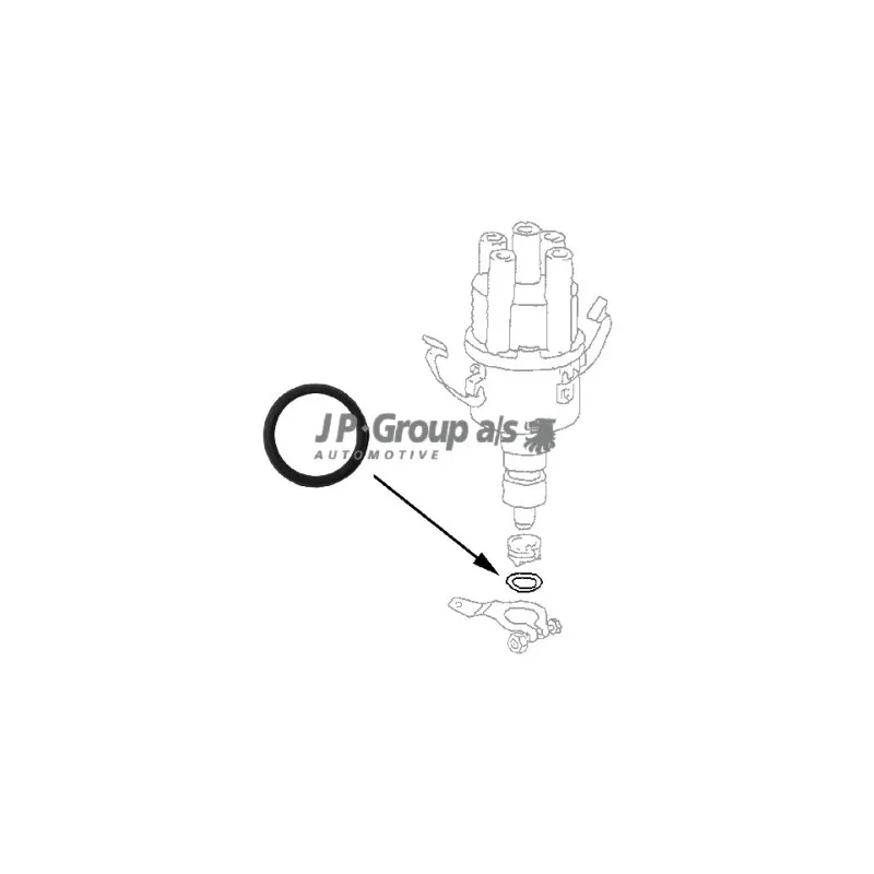 Distributeur d'allumage JP GROUP 8191150106