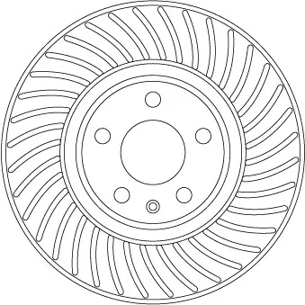 Jeu de 2 disques de frein avant TRW DF6950S