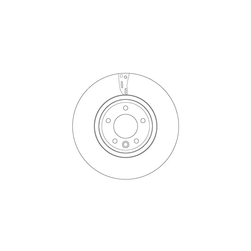 Jeu de 2 disques de frein avant TRW DF6954S