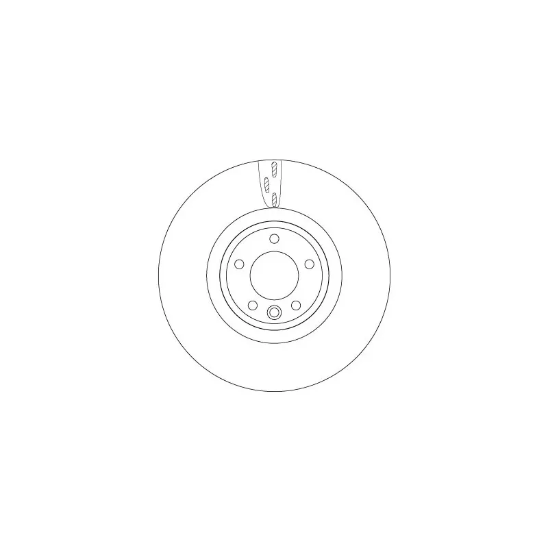 Jeu de 2 disques de frein avant TRW DF6957S