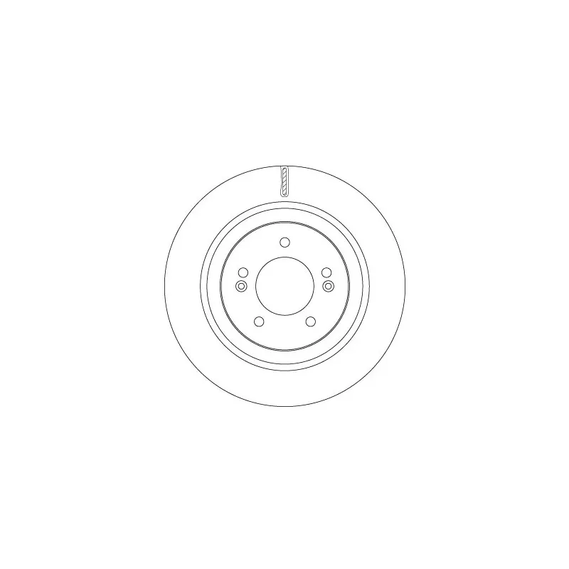 Jeu de 2 disques de frein arrière TRW DF6959