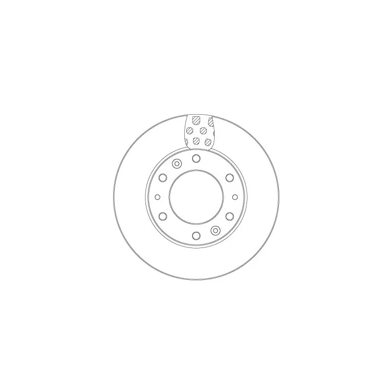 Jeu de 2 disques de frein avant TRW DF6962S