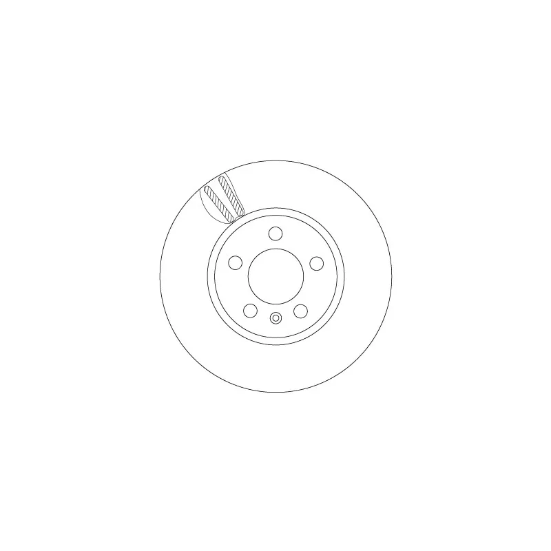 Jeu de 2 disques de frein avant TRW DF6964