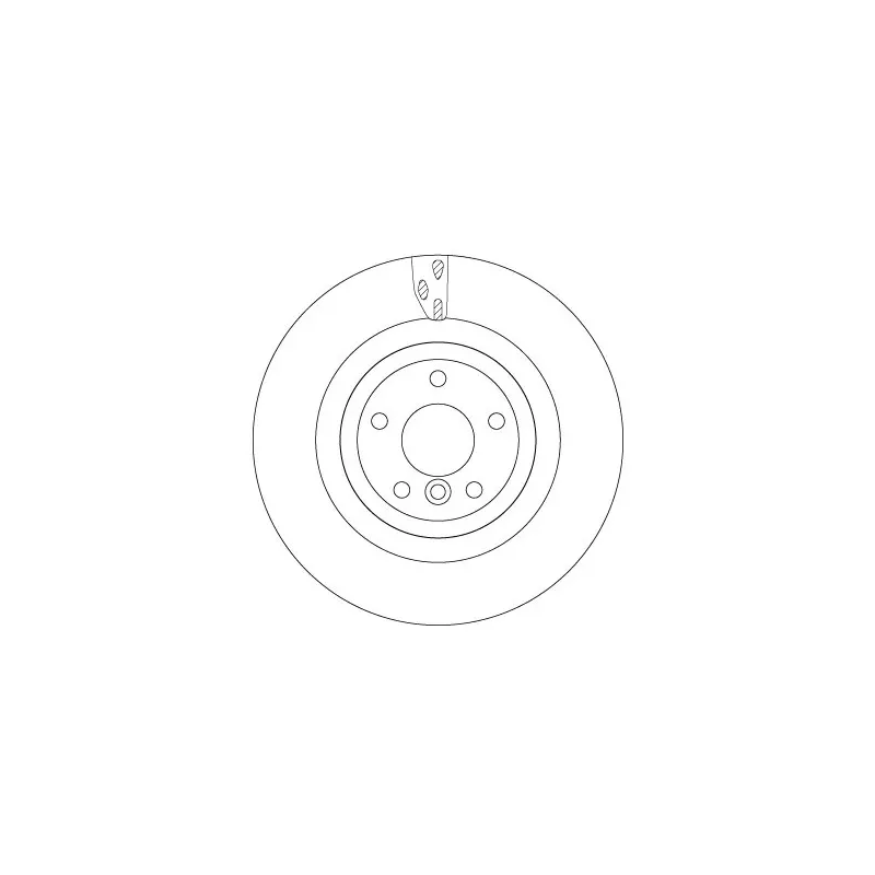 Jeu de 2 disques de frein arrière TRW DF6969S