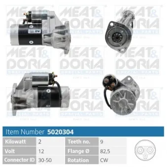 Démarreur MEAT & DORIA 5020304
