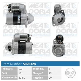 Démarreur MEAT & DORIA 5020328