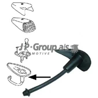 Joint, feu clignotant JP GROUP 8195450700