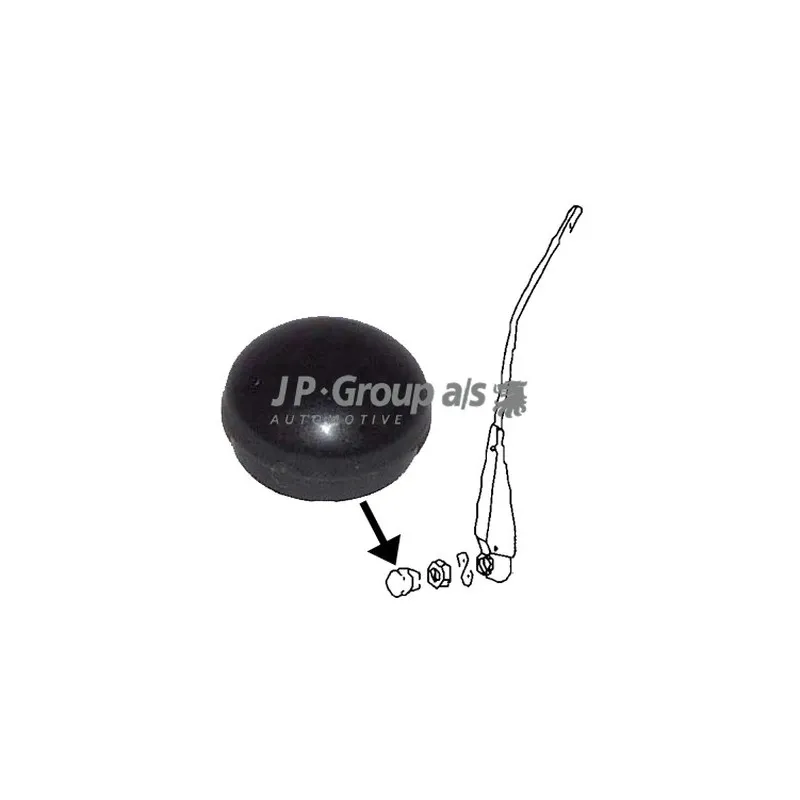 Bonnete/tête/bout,bras d'essuie-glace JP GROUP 8198350100