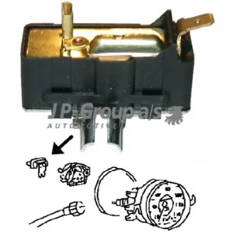 Stabilisateur de tension, combiné d'instruments JP GROUP 8199650100