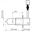 Ampoule, projecteur antibrouillard VALEO 032005 - Visuel 2