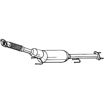 Filtre à particules / à suie, échappement BOSAL