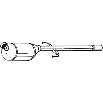 Filtre à particules / à suie, échappement BOSAL 097-812