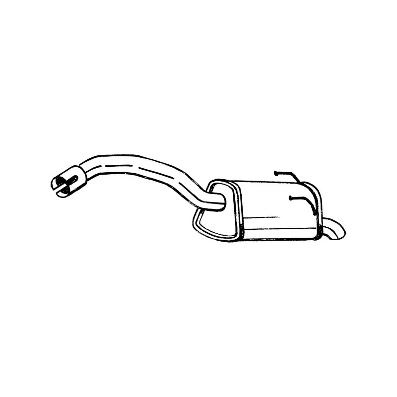 Silencieux arrière BOSAL 148-203