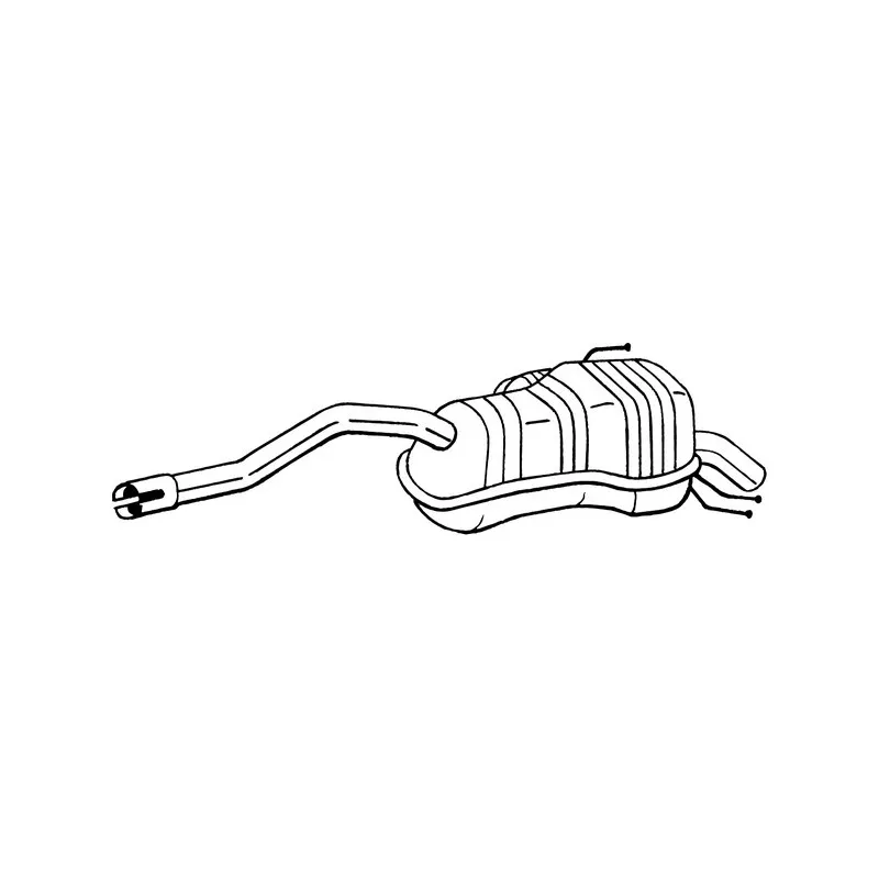 Silencieux arrière BOSAL 148-213