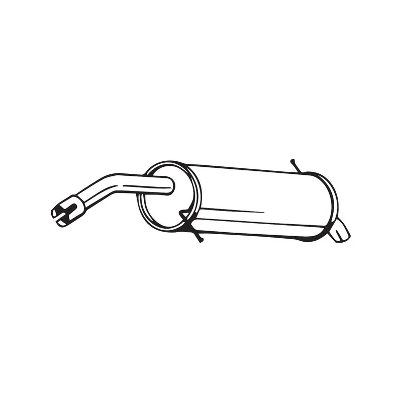 Silencieux arrière BOSAL 154-503