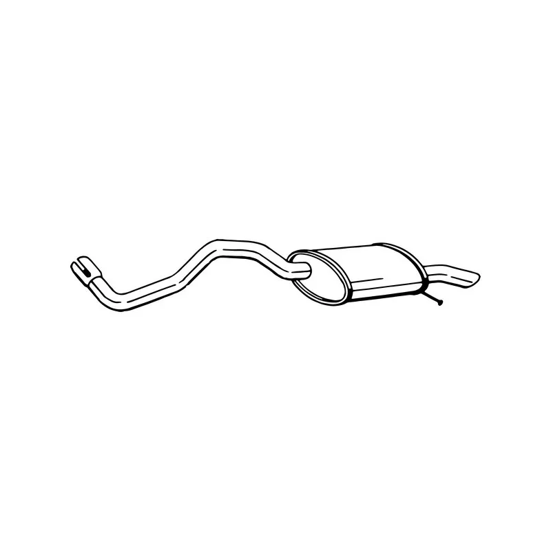 Silencieux arrière BOSAL 200-097