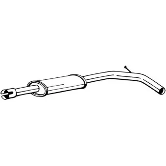 Silencieux central BOSAL
