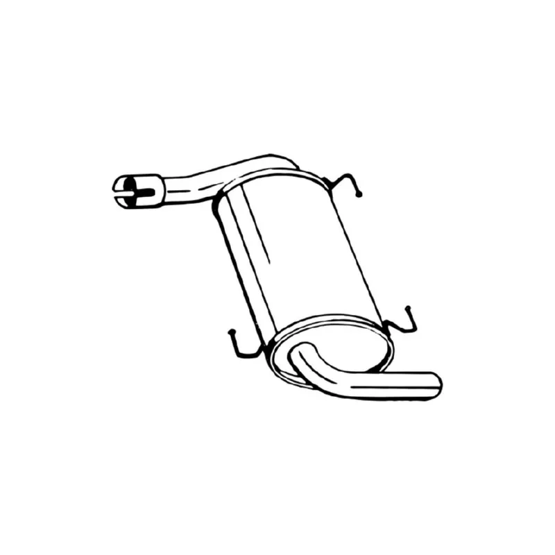 Silencieux central BOSAL 284-783