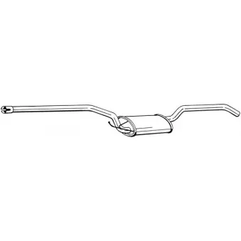 Silencieux arrière BOSAL 286-545