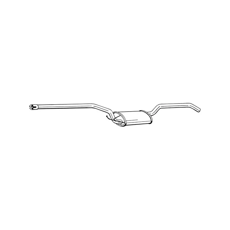 Silencieux arrière BOSAL 286-545
