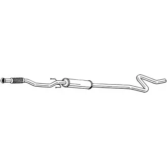 Silencieux central BOSAL 291-071