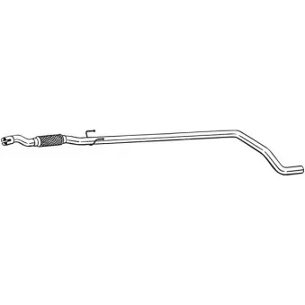 Tuyau d'échappement BOSAL 950-123