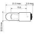 Ampoule, feu clignotant VALEO 032223 - Visuel 2