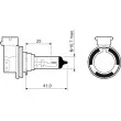 Ampoule, projecteur longue portée VALEO 032525 - Visuel 2